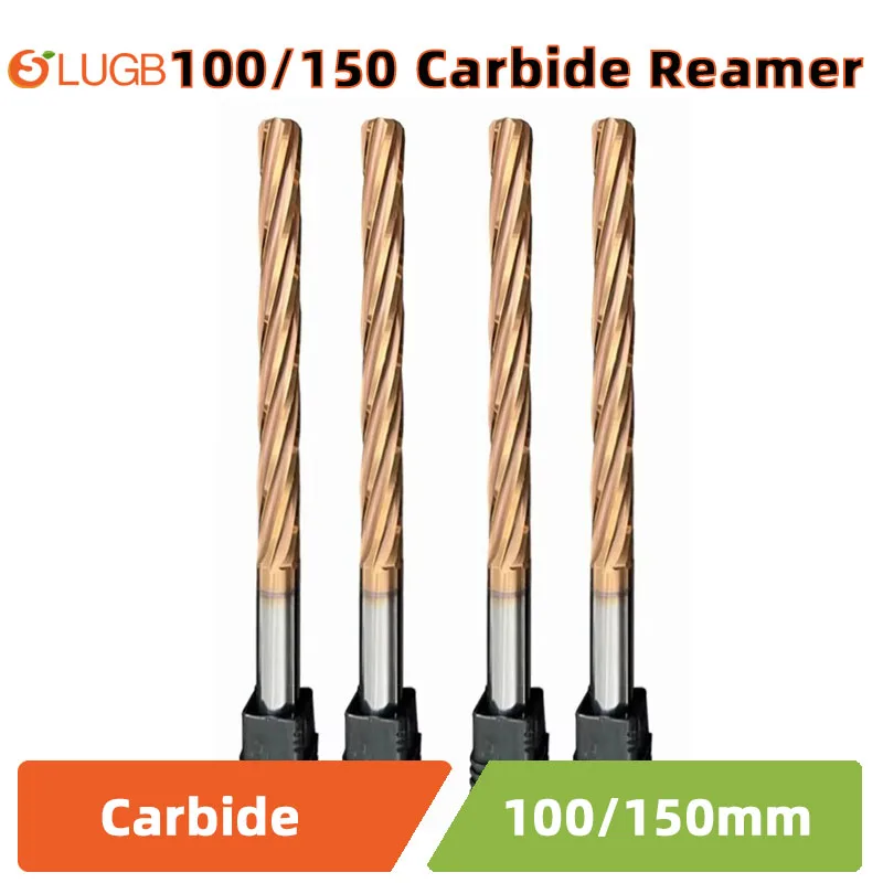 SLUGB 100mm 150mm Carbide Machine Reamer HRC60 Coated Spiral Groove Tolerance H7 Harened Steel Metal Cutter CNC Turning Hole
SLUGB 100mm 150mm Carbide Machine Reamer HRC60 Coated Spiral Groove Tolerance H7 Harened Steel Metal Cutter CNC Turning Hole