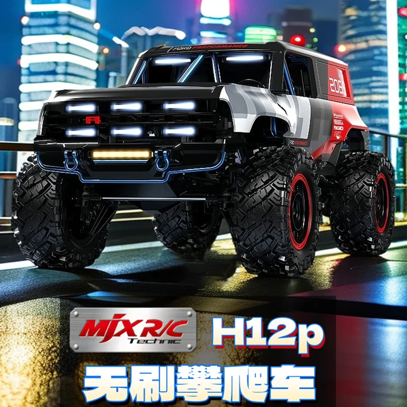 Meijiaxin New 1:12 Brushless H12P Baja1000 Remote Control Vehicle High-speed Four-wheel Drive Off-road Vehicle climbing car
Meijiaxin New 1:12 Brushless H12P Baja1000 Remote Control Vehicle High-speed Four-wheel Drive Off-road Vehicle climbing car