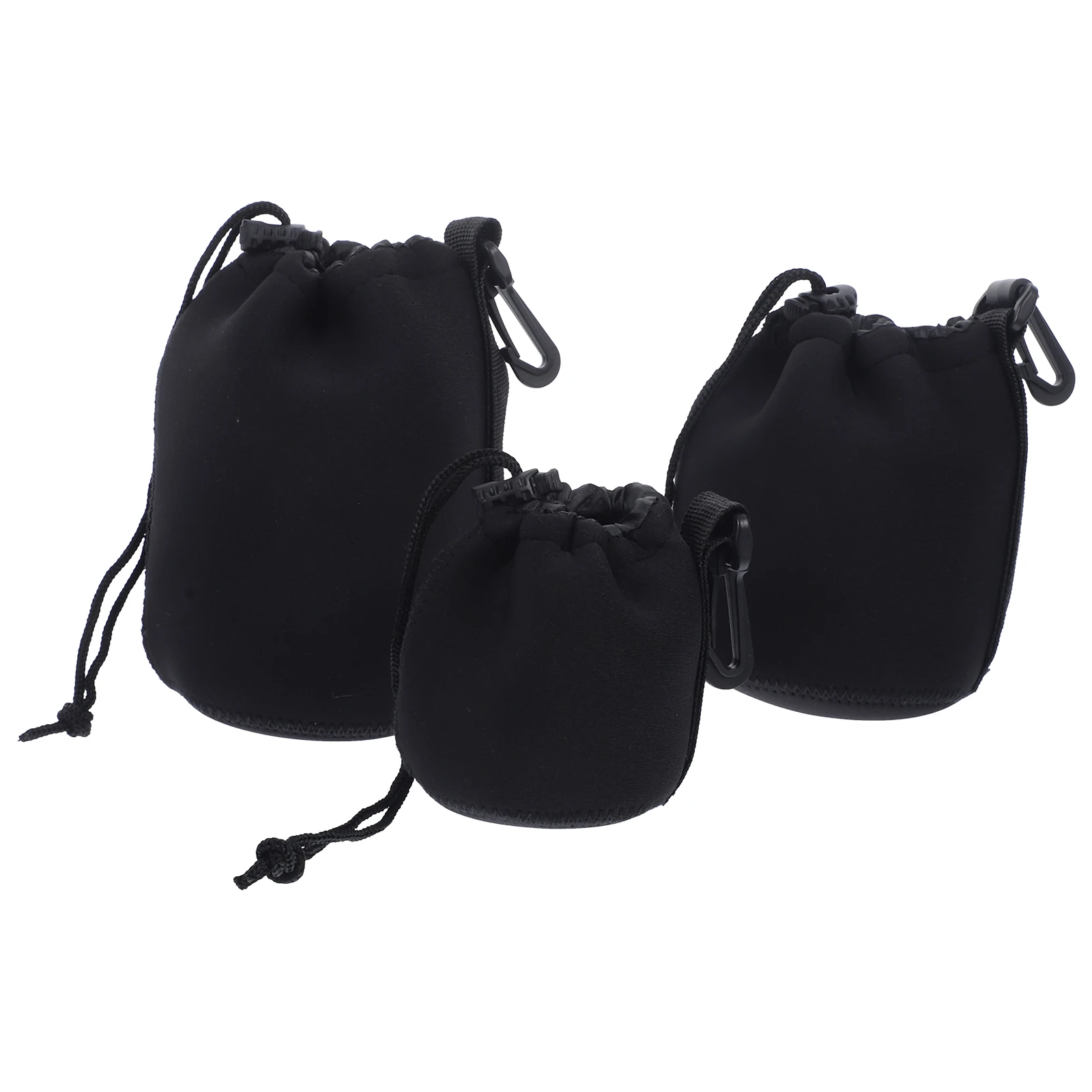 3pcs Camera Lens Case Soft Padded Bags for DSLR Photo Outdoor Protection Storage Small Medium Large Sizes Elastic Drawstring
3pcs Camera Lens Case Soft Padded Bags for DSLR Photo Outdoor Protection Storage Small Medium Large Sizes Elastic Drawstring