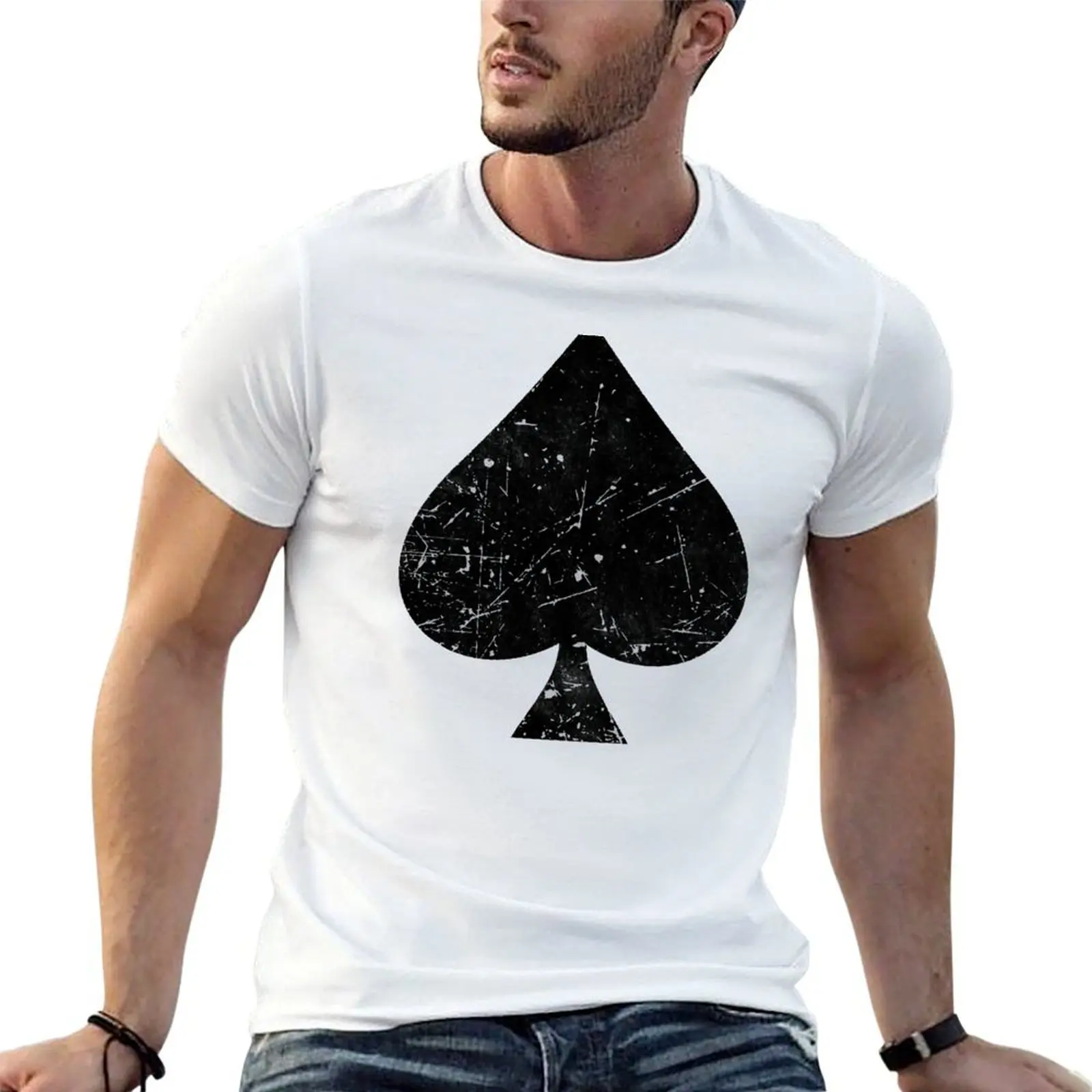 Spades Symbol Playing Cards Sign Black T-Shirt man t shirt graphic t shirt man luxury t shirt for man 100 percent cotton T-shirt
Spades Symbol Playing Cards Sign Black T-Shirt man t shirt graphic t shirt man luxury t shirt for man 100 percent cotton T-shirt