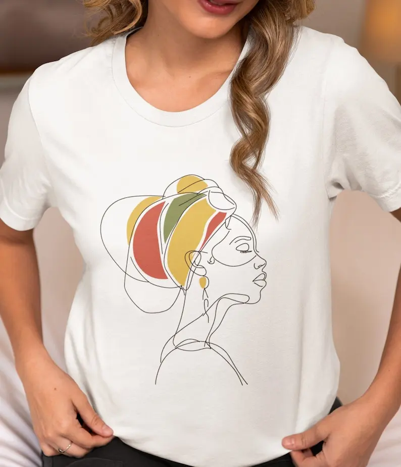 African Woman T Shirt Abstract Art Black History Harajuku Short Sleeve Casual Clothing Street Tops Tees Aesthetic Clothes
African Woman T Shirt Abstract Art Black History Harajuku Short Sleeve Casual Clothing Street Tops Tees Aesthetic Clothes