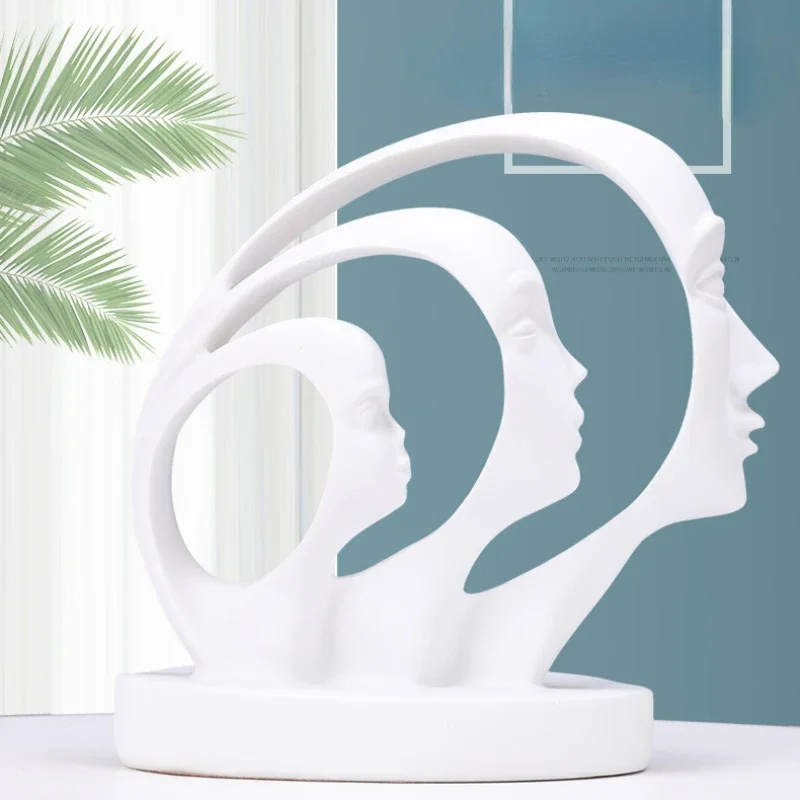 Nordic Modern Black and White Tone Abstract Mask Ornament Girl's Growth Record Study Display Cabinet Decoration Crafts
Nordic Modern Black and White Tone Abstract Mask Ornament Girl's Growth Record Study Display Cabinet Decoration Crafts