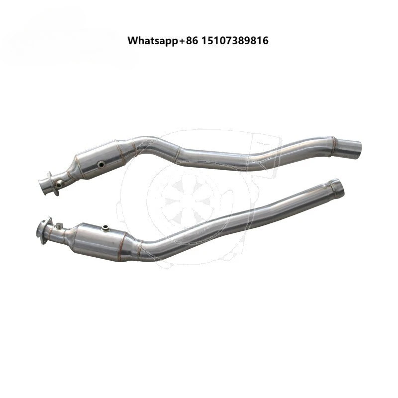 Exhaust Catted Downpipe for 17+ GLS63 X166 15+ GLE63 63S Coupe C292 13-15 GL63 12-15 ML63 12-15 ML63 GL63
Exhaust Catted Downpipe for 17+ GLS63 X166 15+ GLE63 63S Coupe C292 13-15 GL63 12-15 ML63 12-15 ML63 GL63