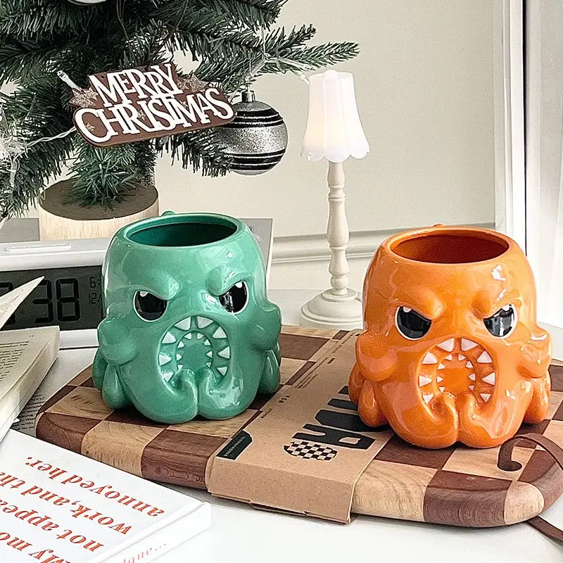Angry Octopus Mug with Niche Design, Funny Ceramic Cup, Couple's Best Friend Giving Birthday Gifts To Men and Women
Angry Octopus Mug with Niche Design, Funny Ceramic Cup, Couple's Best Friend Giving Birthday Gifts To Men and Women