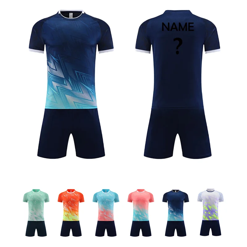 Custom Soccer Jersey Set for Men Kids Quick Drying Breathable Man Children Adult Team Club Training Football Uniform Set
Custom Soccer Jersey Set for Men Kids Quick Drying Breathable Man Children Adult Team Club Training Football Uniform Set