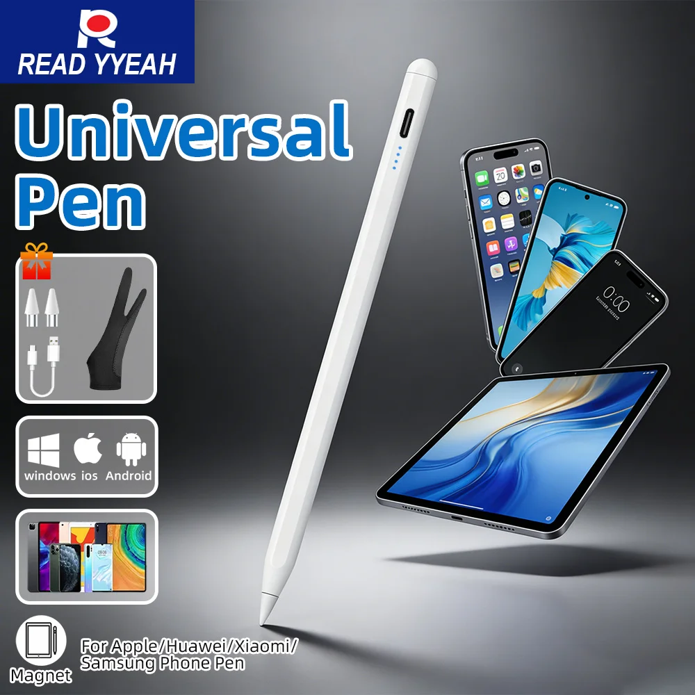 2026 New Universal Magnetic Stylus Pen For Xiaomi Huawei Samsung iPad Tablet Phone Pen For Android iOS Touch Pencil With Gloves
2026 New Universal Magnetic Stylus Pen For Xiaomi Huawei Samsung iPad Tablet Phone Pen For Android iOS Touch Pencil With Gloves