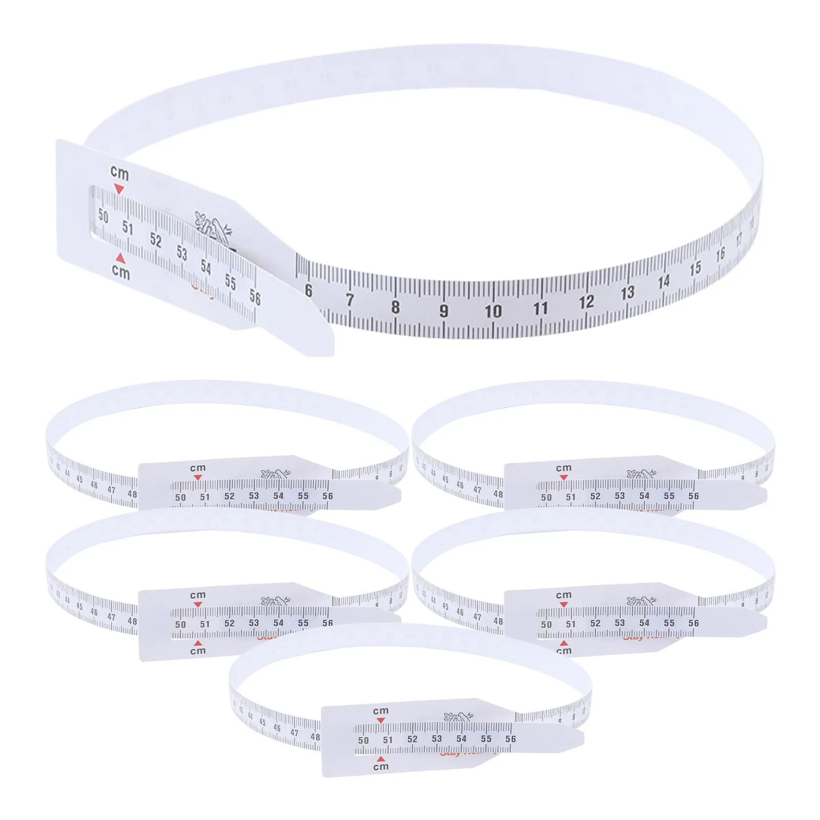 6Pcs Head Circumference Measuring Tape Plastic Measurement Tool White 56Cm Portable Flexible Accurate Length
6Pcs Head Circumference Measuring Tape Plastic Measurement Tool White 56Cm Portable Flexible Accurate Length