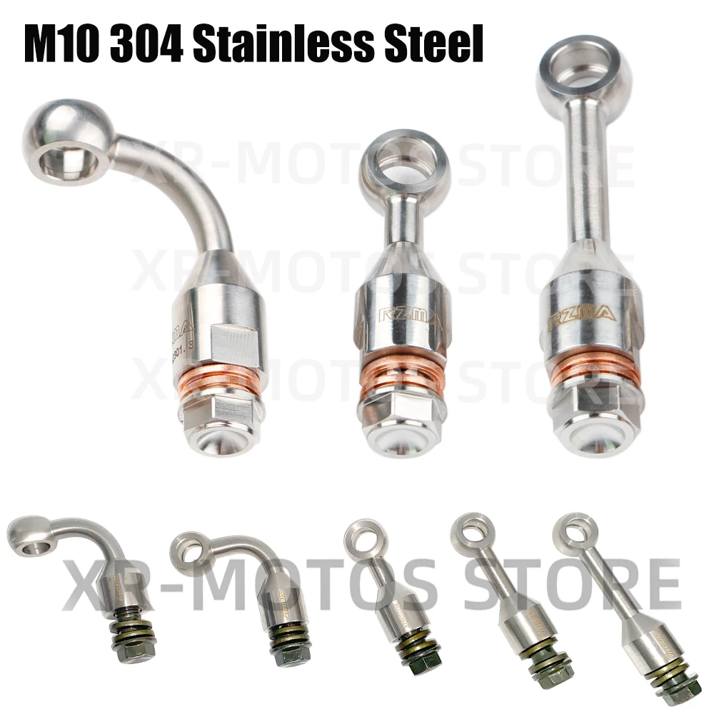 Aluminium Alloy Stainless Steel Universal M10 Brake Hose Motorcycle Brake Fluid Hose Extension Bracket Tubing For rcs Spare Part
Aluminium Alloy Stainless Steel Universal M10 Brake Hose Motorcycle Brake Fluid Hose Extension Bracket Tubing For rcs Spare Part