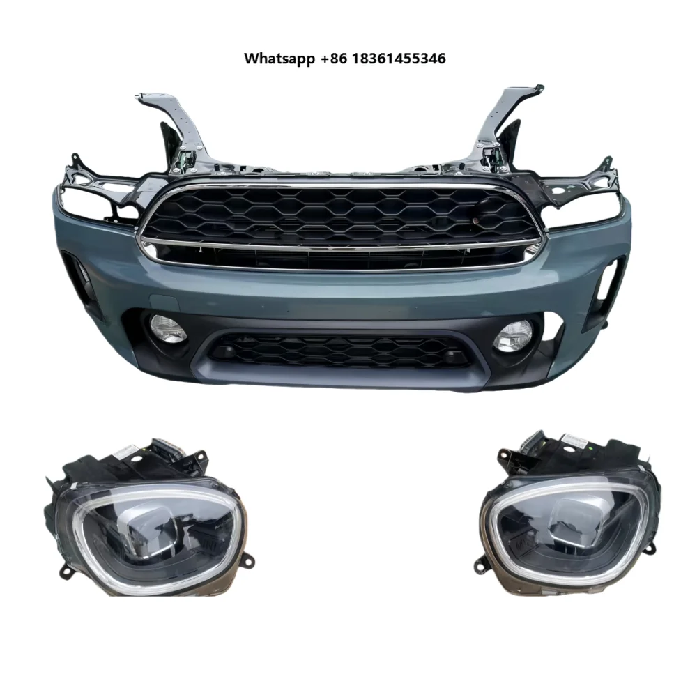 For F60 Includes Grille and Radiator Headlight Assembly Bolt-On 1 Year WarrantyHigh-quality Front Bumper Kit
For F60 Includes Grille and Radiator Headlight Assembly Bolt-On 1 Year WarrantyHigh-quality Front Bumper Kit