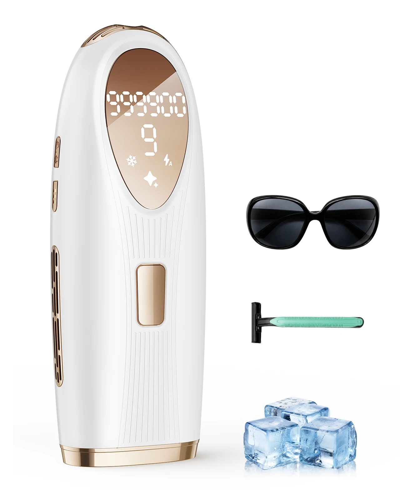 Cooling Laser Hair Removal Device IPL Laser Epilator for Women Body Bikini Facial Permanant ICE Cold Painless Laser Epilator Automatic Depilador Home Use
Cooling Laser Hair Removal Device IPL Laser Epilator for Women Body Bikini Facial Permanant ICE Cold Painless Laser Epilator Automatic Depilador Home Use