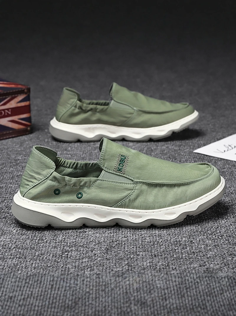 Casual Canvas Men's Shoes Slip-On Work Driving Lightweight Soft Bottom Old Beijing Cloth Shoes Breathable Low Top Flat Heel
Casual Canvas Men's Shoes Slip-On Work Driving Lightweight Soft Bottom Old Beijing Cloth Shoes Breathable Low Top Flat Heel