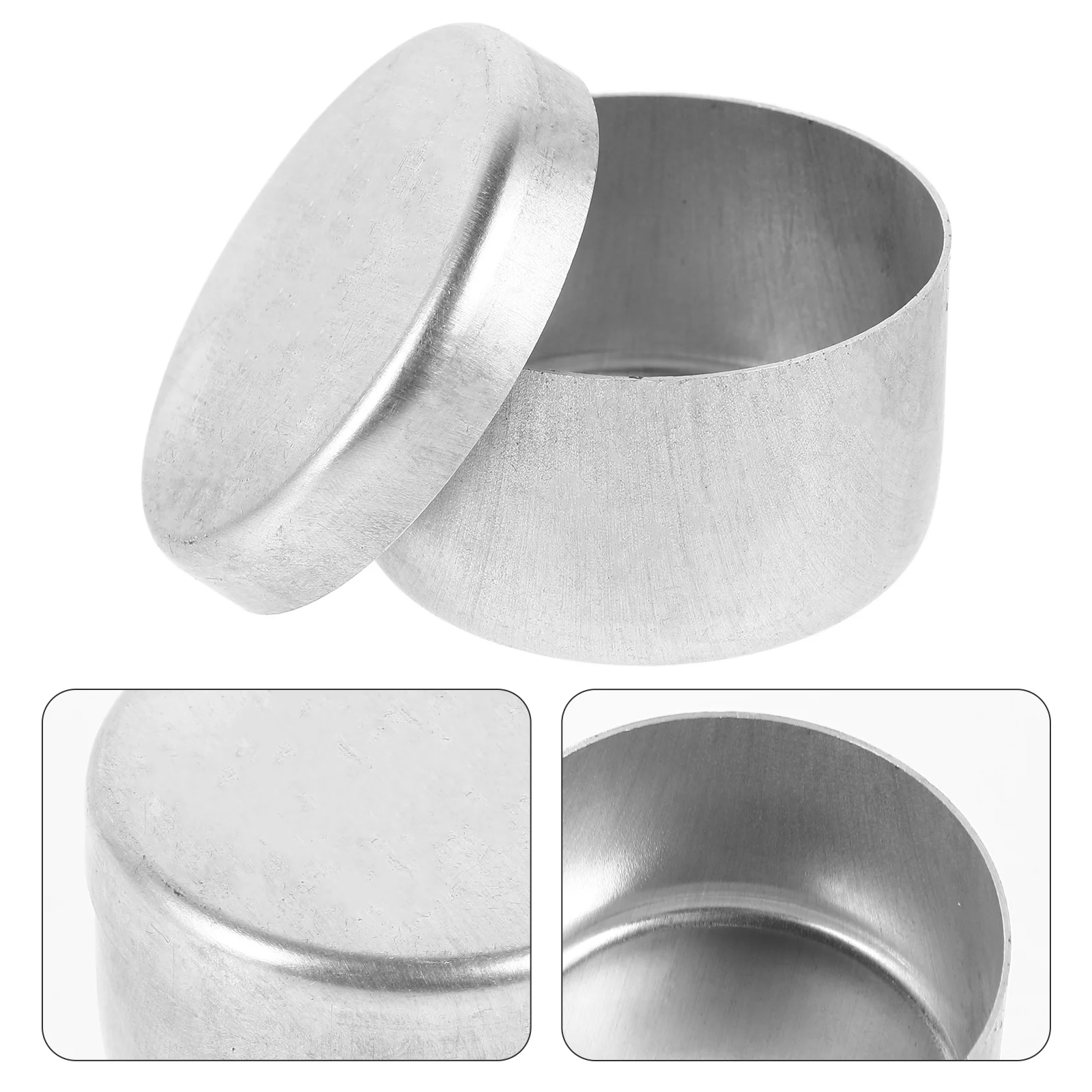 4 Pcs Round Experimental Utensils Tin Container Bottle Soil Sampling Jar 500X500X300CM Aluminum Tiny Containers
4 Pcs Round Experimental Utensils Tin Container Bottle Soil Sampling Jar 500X500X300CM Aluminum Tiny Containers
