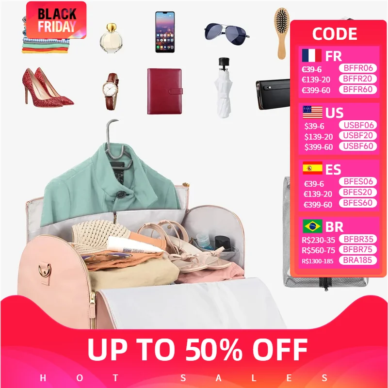 New Fashion Large PU Folding Suit Storage Bag Women High Capacity Luggage Handbag Travel Sport Outdoor Multi Function Organizer
New Fashion Large PU Folding Suit Storage Bag Women High Capacity Luggage Handbag Travel Sport Outdoor Multi Function Organizer