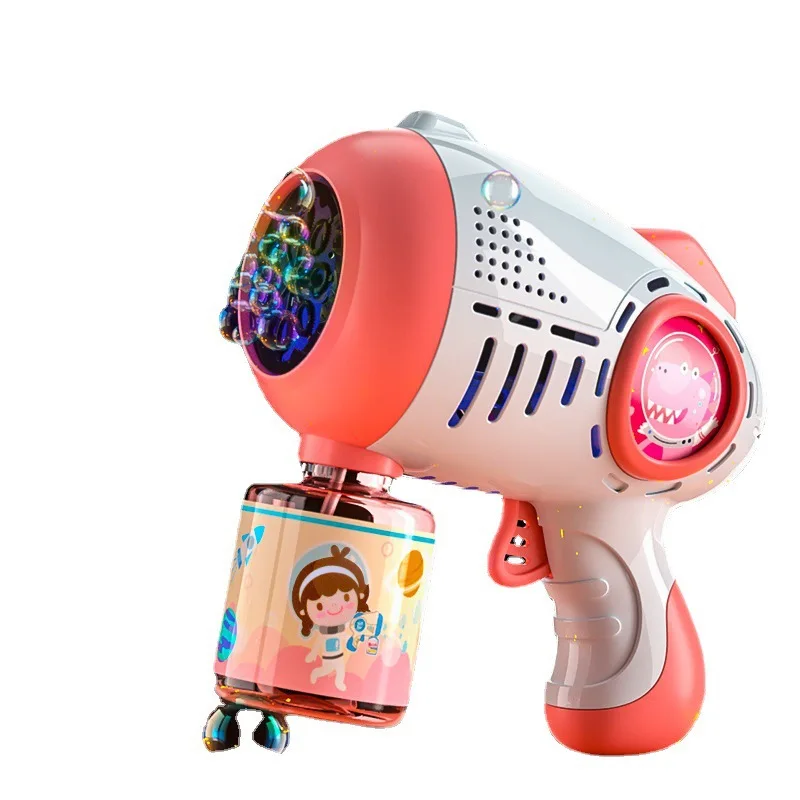 Dinosaur Bubble Gun For Kids 88 Holes Rocket Bubble Handheld Launcher Sports Outdoor Play Children Toys Boys Girls Summer Gifts
Dinosaur Bubble Gun For Kids 88 Holes Rocket Bubble Handheld Launcher Sports Outdoor Play Children Toys Boys Girls Summer Gifts