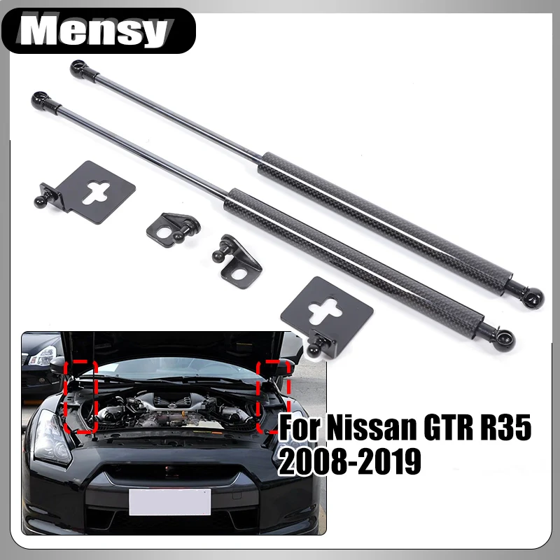 For Nissan GTR R35 2008-2019 front hood Damper Assist Strut Shock Slow Down Damper Gas Spring Strut Lift Support
For Nissan GTR R35 2008-2019 front hood Damper Assist Strut Shock Slow Down Damper Gas Spring Strut Lift Support