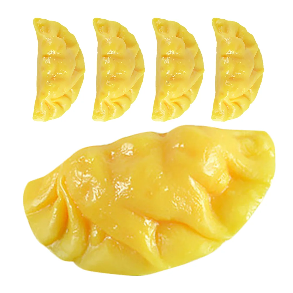 5 Pcs Dumpling Model Yellow Simulation Plastic Kitchen Food nament Restaurant Display Prop Decorative Fake
5 Pcs Dumpling Model Yellow Simulation Plastic Kitchen Food nament Restaurant Display Prop Decorative Fake
