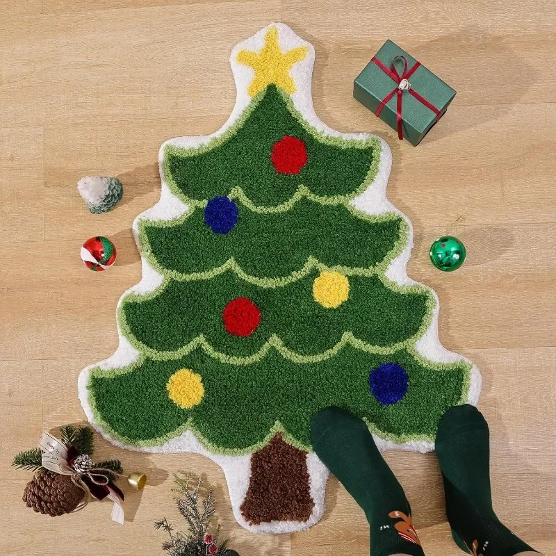 Christmas Mat Tree Decoration Imitation Cashmere Carpet Bathroom Absorbent Mat
Christmas Mat Tree Decoration Imitation Cashmere Carpet Bathroom Absorbent Mat