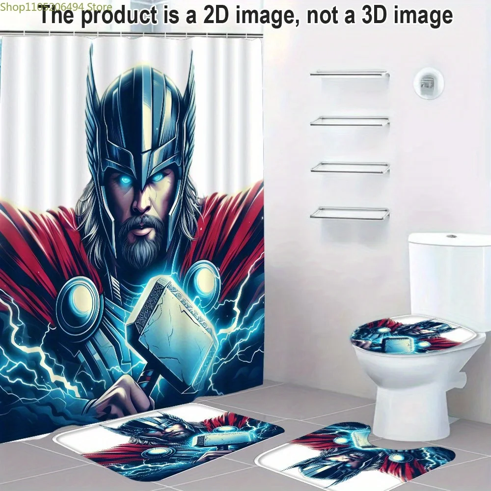 Spider-Man No Way Home Movie 4-Piece Shower Curtain Set, Waterproof Bathroom Decor with 3 Suit Designs, Avengers Fan Gift
Spider-Man No Way Home Movie 4-Piece Shower Curtain Set, Waterproof Bathroom Decor with 3 Suit Designs, Avengers Fan Gift