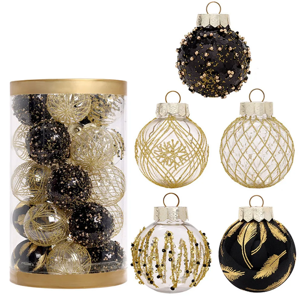 Ornament Christmas Balls PET Tree Decorations 6cm Christmas Ball Ornaments For Holiday Wedding Party Exquisite
Ornament Christmas Balls PET Tree Decorations 6cm Christmas Ball Ornaments For Holiday Wedding Party Exquisite