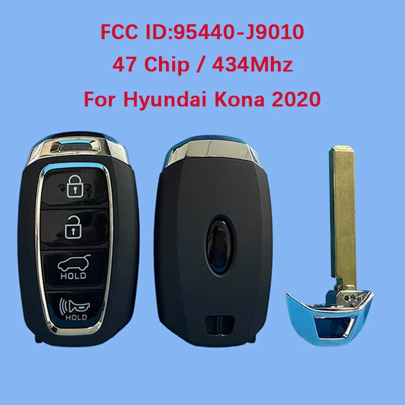 CN020290 Послепродажный 4-кнопочный смарт-ключ с дистанционным управлением 47 чипов 433 МГц FCC ID 95440-J9010 Keyless Go для Hyundai Kona 2018+
CN020290 Послепродажный 4-кнопочный смарт-ключ с дистанционным управлением 47 чипов 433 МГц FCC ID 95440-J9010 Keyless Go для Hyundai Kona 2018+