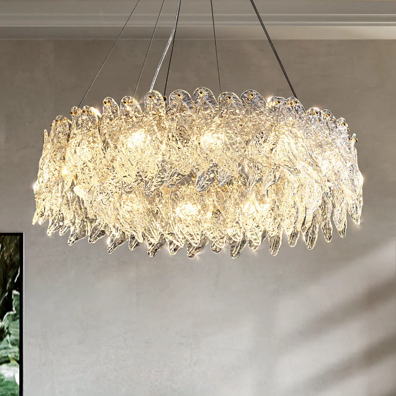 Nordic High-end Art LED Glass Pendant Lamp Living Room Restaurant Bedroom Hotel Villa Luxury Chandelier Home Decor Light Fixture
Nordic High-end Art LED Glass Pendant Lamp Living Room Restaurant Bedroom Hotel Villa Luxury Chandelier Home Decor Light Fixture