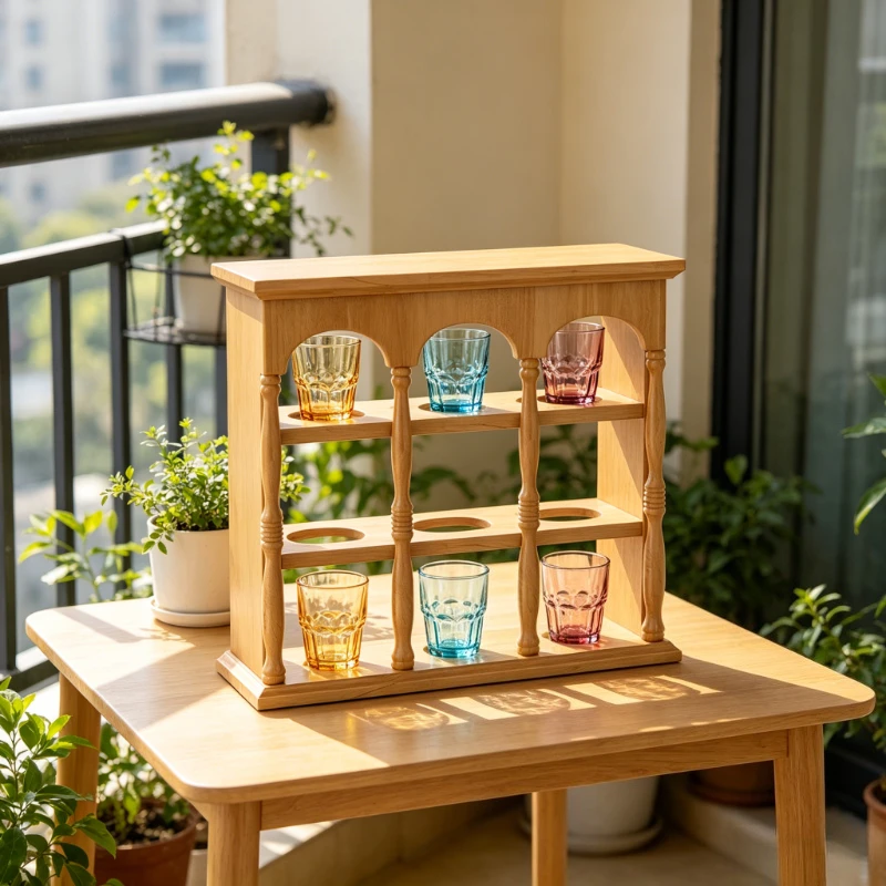 Solid Wood Cup Holder Cabinet Storage Cup Organizer Display Rack Wooden Water Cup Holder Desktop Shelf Multi-layer Antique Stand
Solid Wood Cup Holder Cabinet Storage Cup Organizer Display Rack Wooden Water Cup Holder Desktop Shelf Multi-layer Antique Stand