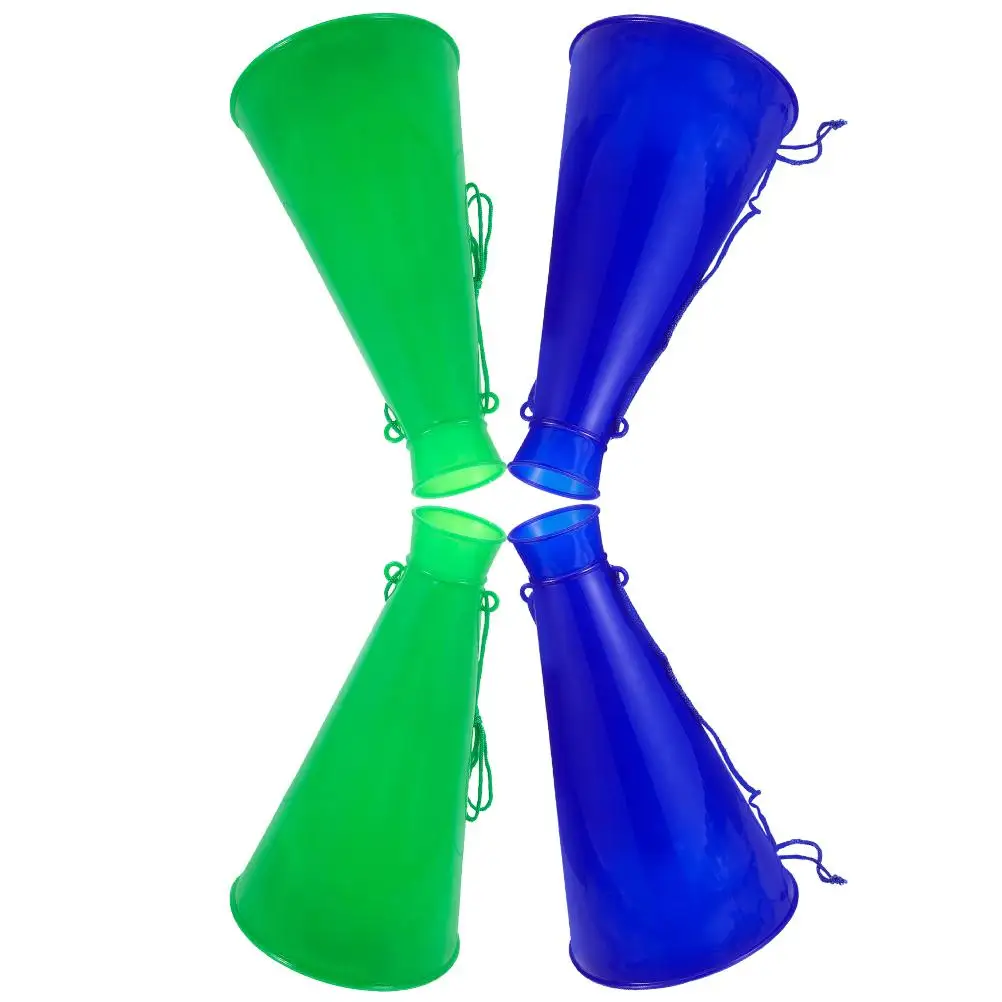 4 Pcs Cheering Horn Mini Megaphone Plastic Party Horns Football Toy Trumpet Small Toddler
4 Pcs Cheering Horn Mini Megaphone Plastic Party Horns Football Toy Trumpet Small Toddler