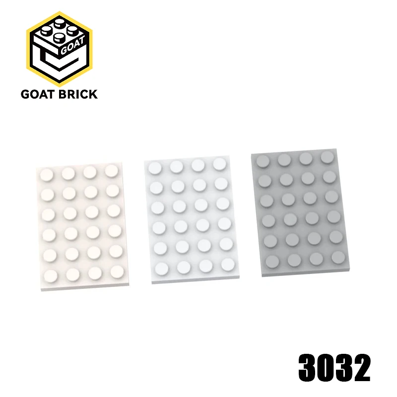 10Pcs MOC Parts 3032 Plate 4 x 6 Compatible Bricks DIY Assmble Building Blocks Particle Kids Puzzle Brain Toy Birthday Gift
10Pcs MOC Parts 3032 Plate 4 x 6 Compatible Bricks DIY Assmble Building Blocks Particle Kids Puzzle Brain Toy Birthday Gift