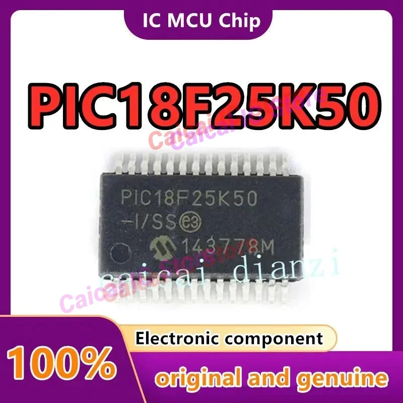 PIC18F25K50 PIC18F25K50-I/SS Core 8 bit microcontrollerNEW Original Genuine Chip Packing 28-SSOP
PIC18F25K50 PIC18F25K50-I/SS Core 8 bit microcontrollerNEW Original Genuine Chip Packing 28-SSOP