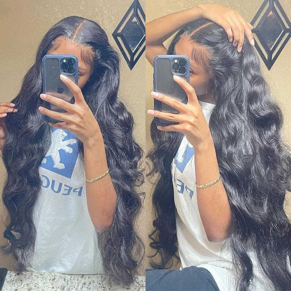 13x6 Body Wave Lace Frontal Human Hair Wigs 13x4 HD Transparent Lace Front Wigs For Women Brazilian Hair Wigs Long 40 Inch
13x6 Body Wave Lace Frontal Human Hair Wigs 13x4 HD Transparent Lace Front Wigs For Women Brazilian Hair Wigs Long 40 Inch