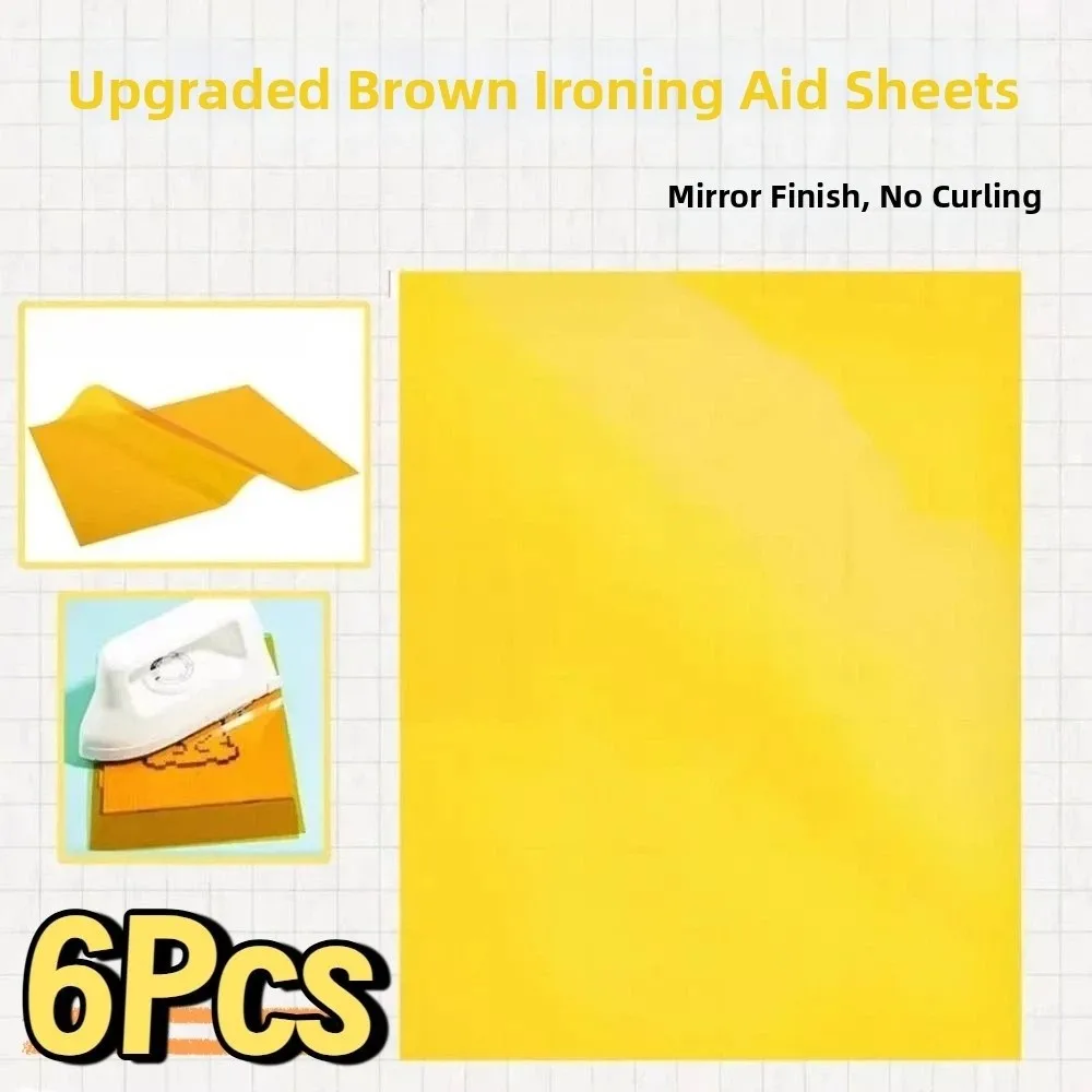 6Pcs DIY Melting Beads Baking Cloth Visible Reusable Heat Resistant Ironing Sheets Professional Tawny Iron-on Auxiliary Mat
6Pcs DIY Melting Beads Baking Cloth Visible Reusable Heat Resistant Ironing Sheets Professional Tawny Iron-on Auxiliary Mat