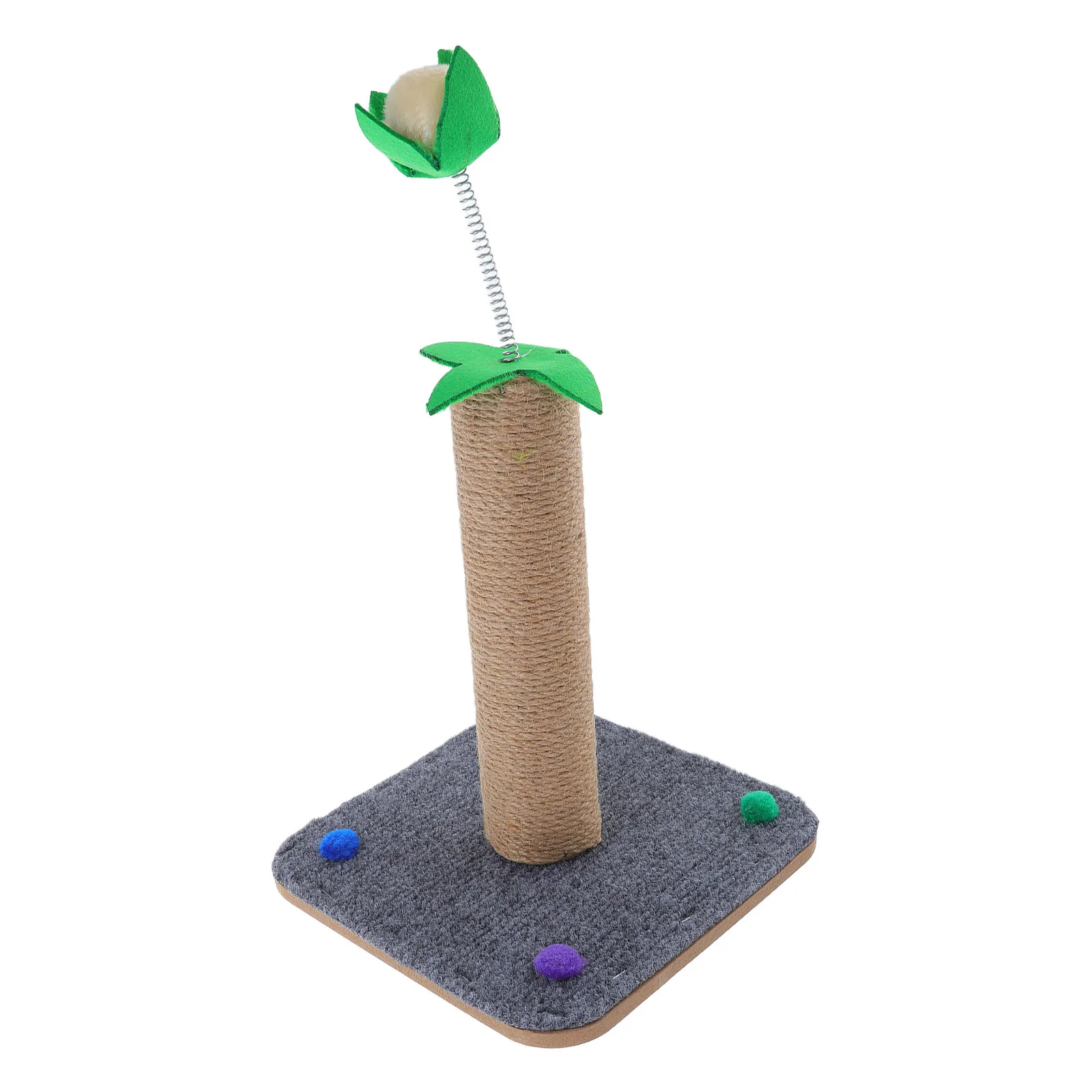 16 Inch High Sisal Cat Scratching Pole Sturdy Base Scratcher for Indoor Cats Natural Fiber Climbing Station Prevents Furniture
16 Inch High Sisal Cat Scratching Pole Sturdy Base Scratcher for Indoor Cats Natural Fiber Climbing Station Prevents Furniture