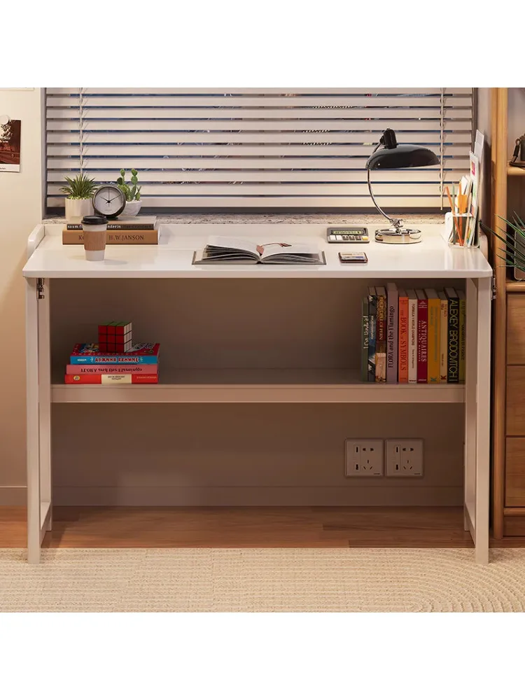 Portable Folding Desk Rectangular Study Table for Girls Bedroom Home Office Solid Wood Writing Desk
Portable Folding Desk Rectangular Study Table for Girls Bedroom Home Office Solid Wood Writing Desk