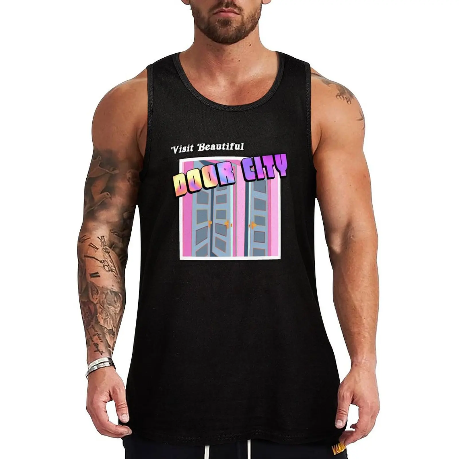 Door City (The Rehearsal) Tank Top Gym Tank Top Quick Dry Sleeveless Fitness Shirt
Door City (The Rehearsal) Tank Top Gym Tank Top Quick Dry Sleeveless Fitness Shirt