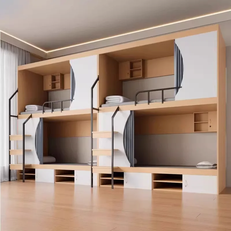 Youth bunk apartment hotel bunk bed e-sports hotel custom hostel dormitory room bed space capsule bed
Youth bunk apartment hotel bunk bed e-sports hotel custom hostel dormitory room bed space capsule bed