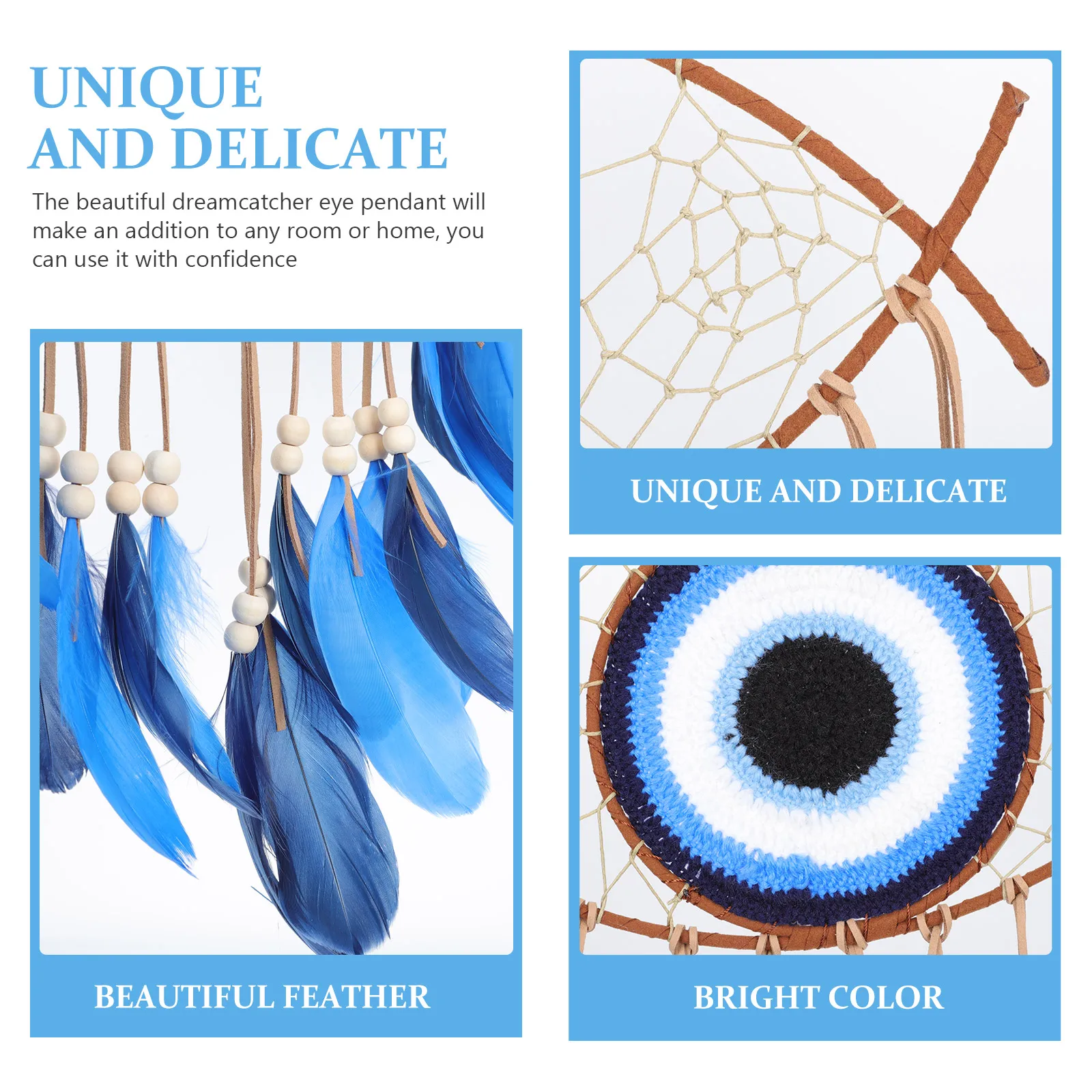 Dream Catcher Ornament Hanging Ceiling Decor Bedroom Wall Beautiful Dreamcatcher Home Plume Pendant Blue Ornaments
Dream Catcher Ornament Hanging Ceiling Decor Bedroom Wall Beautiful Dreamcatcher Home Plume Pendant Blue Ornaments