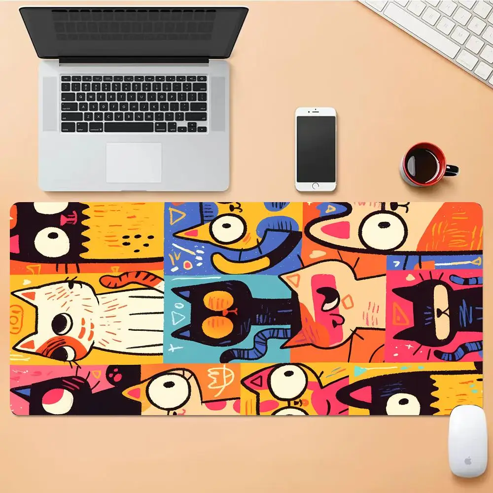 Big-eyed Cats1 Mouse Pad Desk Mouse Pad Cute HD Desk Pad Extended Gaming Keyboard Mats Large XXL Gamer Mousepad 90x40
Big-eyed Cats1 Mouse Pad Desk Mouse Pad Cute HD Desk Pad Extended Gaming Keyboard Mats Large XXL Gamer Mousepad 90x40
