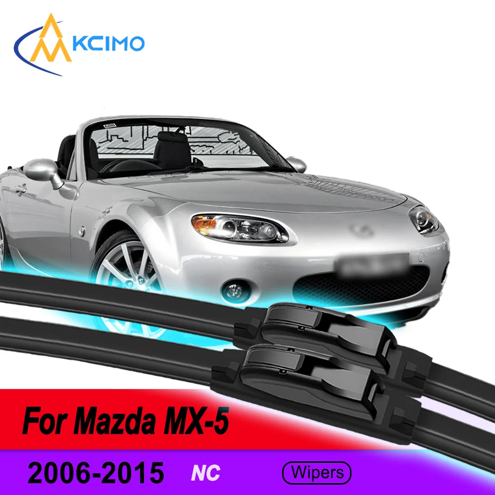 For Mazda MX-5 NC 2006-2015 2Pcs Frameless Silent All-Season Windshield Wiper Blades Rubber Accessories
For Mazda MX-5 NC 2006-2015 2Pcs Frameless Silent All-Season Windshield Wiper Blades Rubber Accessories