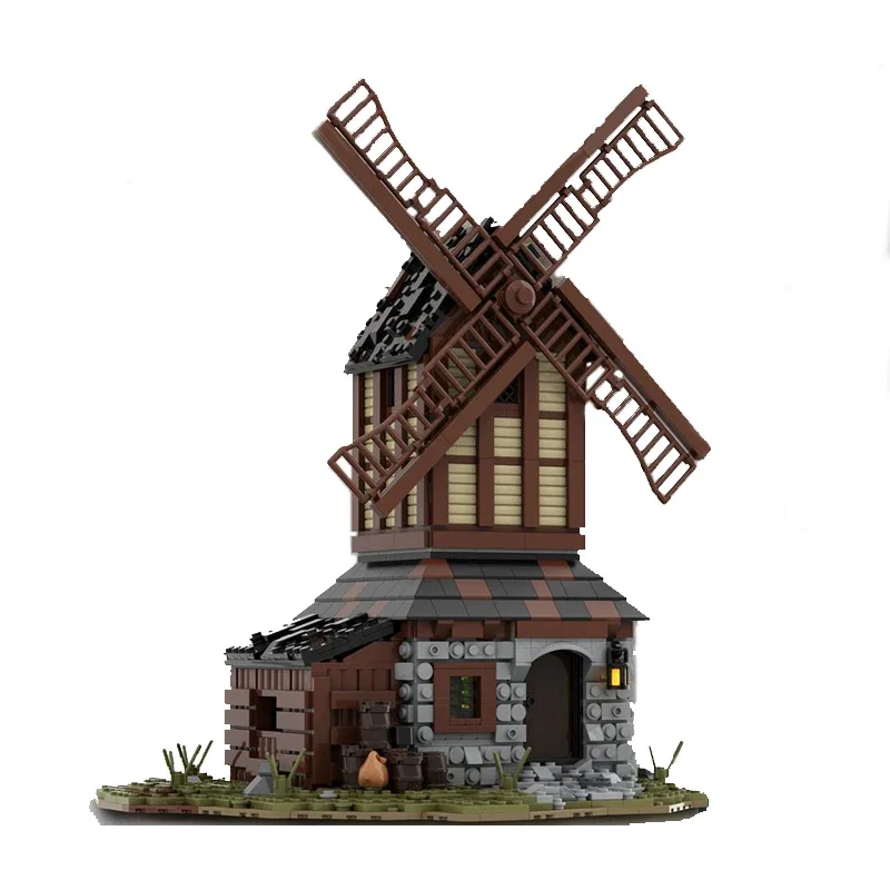 1680pcs Medieval Water Mill MOC Cottage Building Blocks Assembly Model DIY Creative Boy Birthday Toy present
1680pcs Medieval Water Mill MOC Cottage Building Blocks Assembly Model DIY Creative Boy Birthday Toy present