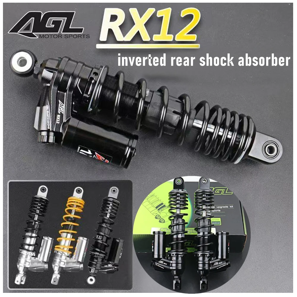310/320/330/360mm Motorcycle Inverted Air Damping Rear Shock Absorber For Kawasaki Suzuki Honda Yamaha Scooter FORCE RSZ JOG NIU
310/320/330/360mm Motorcycle Inverted Air Damping Rear Shock Absorber For Kawasaki Suzuki Honda Yamaha Scooter FORCE RSZ JOG NIU
