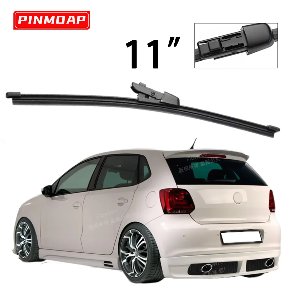 1PC 11" Rear Wiper Blade Applicable For VW Polo 6C 6R1 MK5 2009-2017 Windshield Windscreen Rear Wiper Blade Car Accessories
1PC 11" Rear Wiper Blade Applicable For VW Polo 6C 6R1 MK5 2009-2017 Windshield Windscreen Rear Wiper Blade Car Accessories