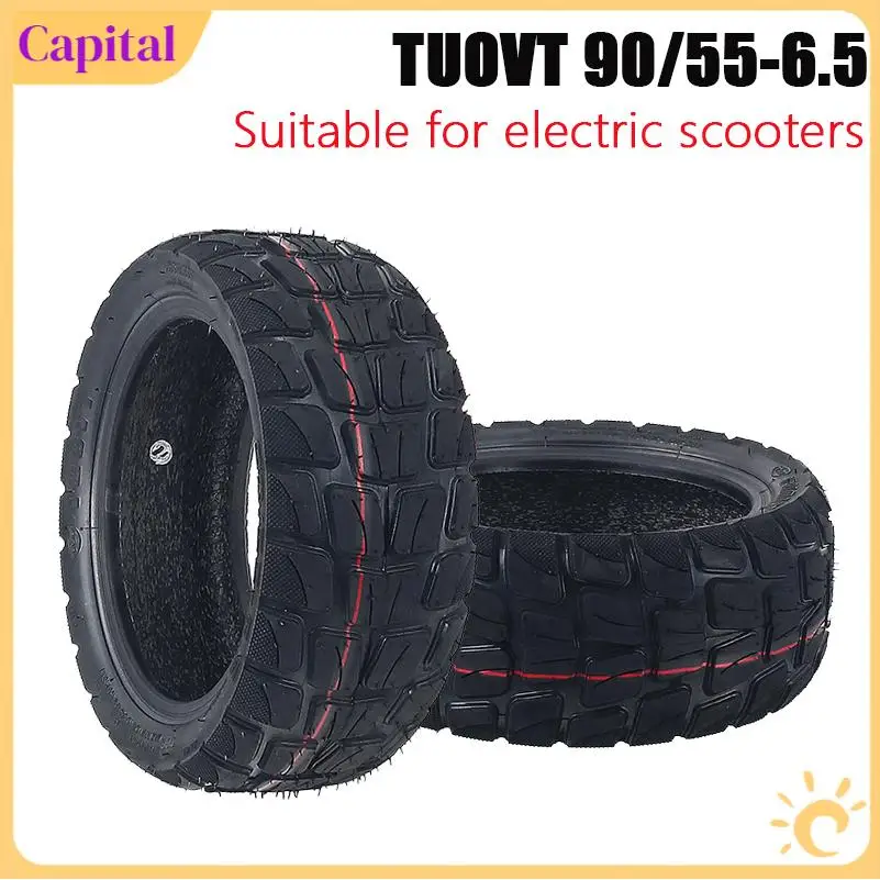 90/55-6.5 Electric Scooter Tubeless Tire Widening Wear resistant Off road Tire Electric Scooter Tire Accessories
90/55-6.5 Electric Scooter Tubeless Tire Widening Wear resistant Off road Tire Electric Scooter Tire Accessories