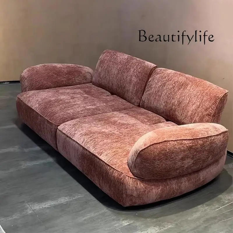 Italian minimalist sofa living room home chenille straight row multi-person sofa backrest removable fabric
Italian minimalist sofa living room home chenille straight row multi-person sofa backrest removable fabric