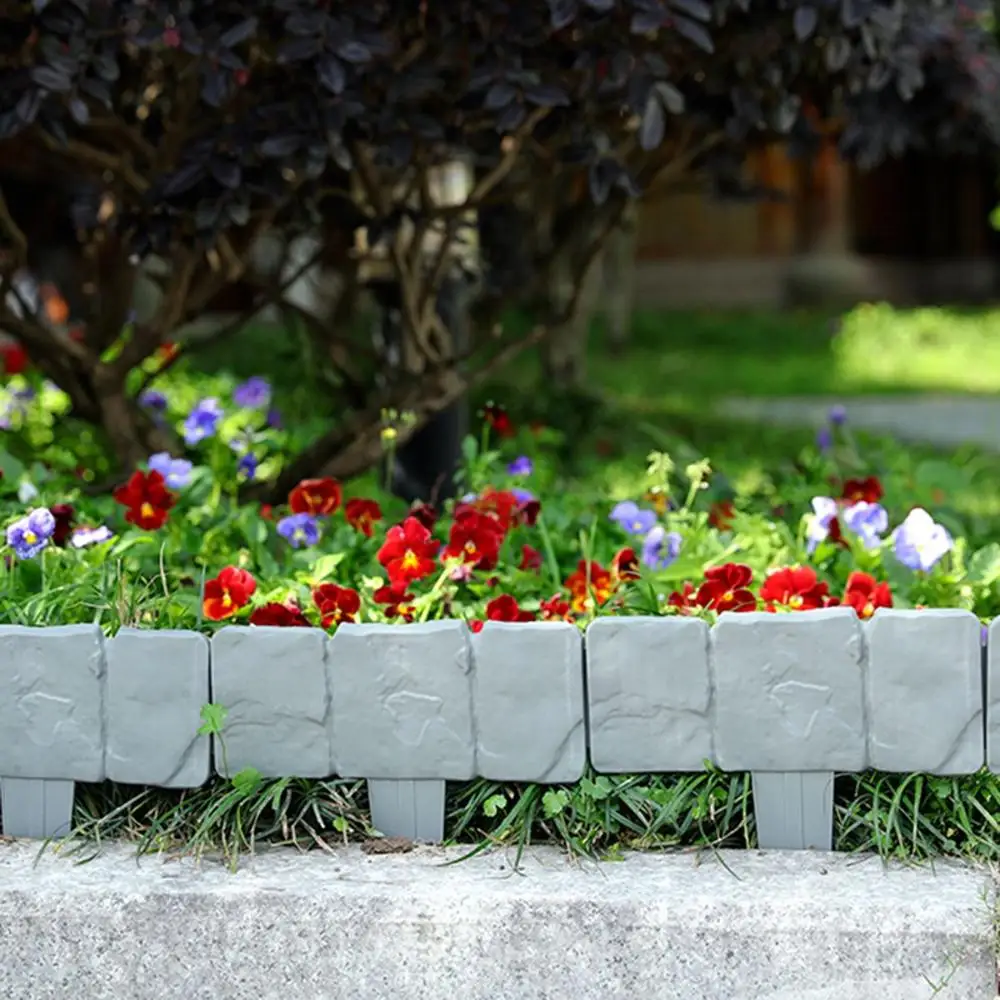 Grey Cobblestone Plastic Stone Effect Garden Edge Flower Bed Lawn Edging Plant Border
Grey Cobblestone Plastic Stone Effect Garden Edge Flower Bed Lawn Edging Plant Border