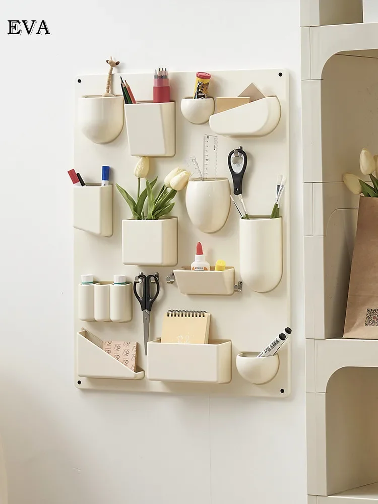 Large Wall-mounted Storage Rack with Hooks for Office, Kitchen and Workshop Children's Room Organizer with Adjustable Shelves
Large Wall-mounted Storage Rack with Hooks for Office, Kitchen and Workshop Children's Room Organizer with Adjustable Shelves