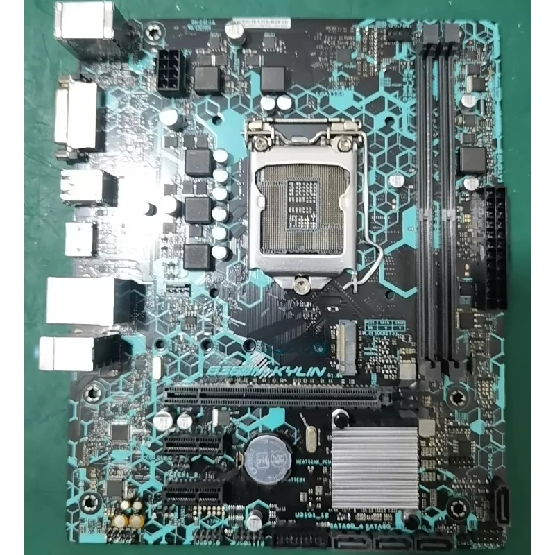 Used B365M-KYLIN PIXIU Motherboard LGA 1151 Support 8th 9th Gen CPU DDR4 RAM micro ATX M.2 HDMI DVI for ASUS
Used B365M-KYLIN PIXIU Motherboard LGA 1151 Support 8th 9th Gen CPU DDR4 RAM micro ATX M.2 HDMI DVI for ASUS