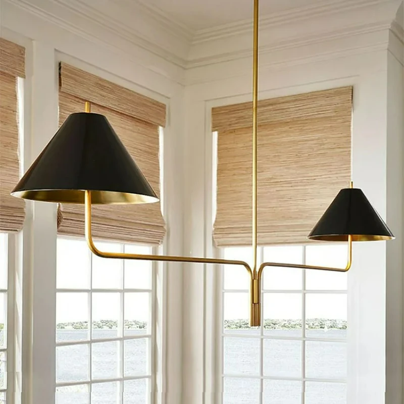 Retro American LED Pendant Light Minimalist for Living Dining Room Bedroom Study Designer Chandelier Home Decor Light Fixture 
Retro American LED Pendant Light Minimalist for Living Dining Room Bedroom Study Designer Chandelier Home Decor Light Fixture