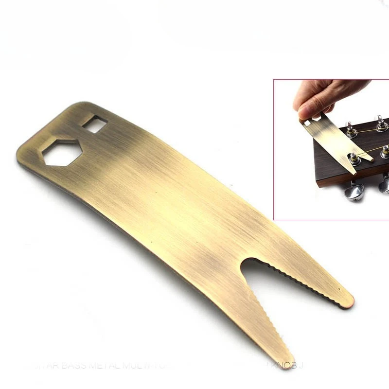 Multi-Function Guitar Bass Wrench Universal Repair Tool for Knob Removal & Potentiometer Adjustment
Multi-Function Guitar Bass Wrench Universal Repair Tool for Knob Removal & Potentiometer Adjustment