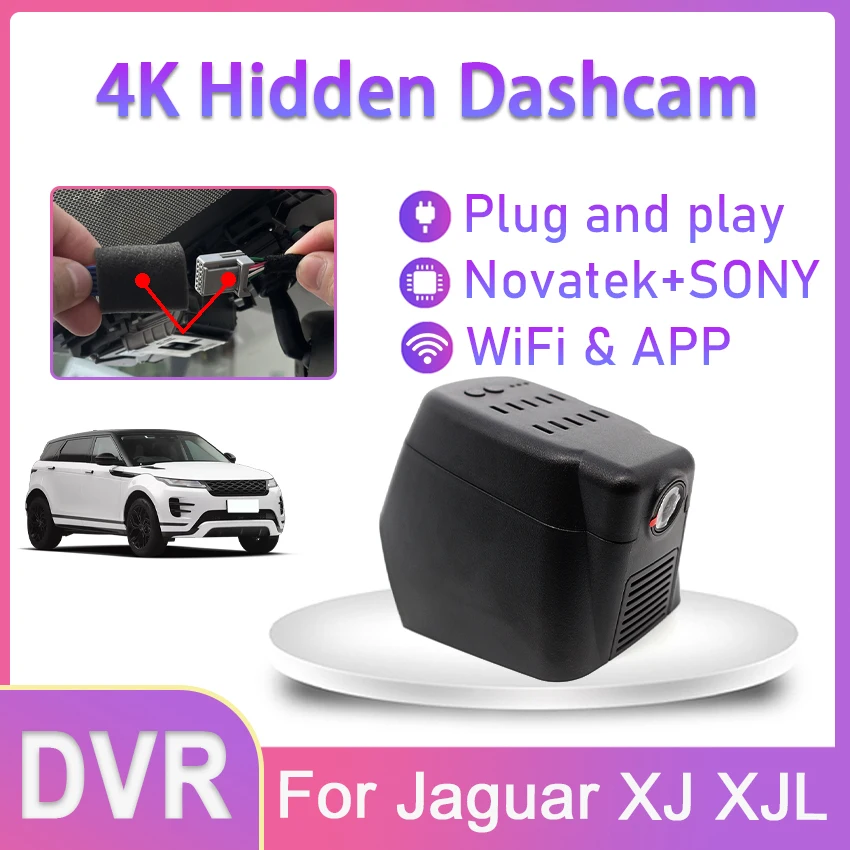 Hidden UHD 2160P 4K Wifi Car Dvr Plug and play Dash Cam Car Camera Video Recorder Original For Jaguar XJ XJL 2018 2019 2020 2021
Hidden UHD 2160P 4K Wifi Car Dvr Plug and play Dash Cam Car Camera Video Recorder Original For Jaguar XJ XJL 2018 2019 2020 2021