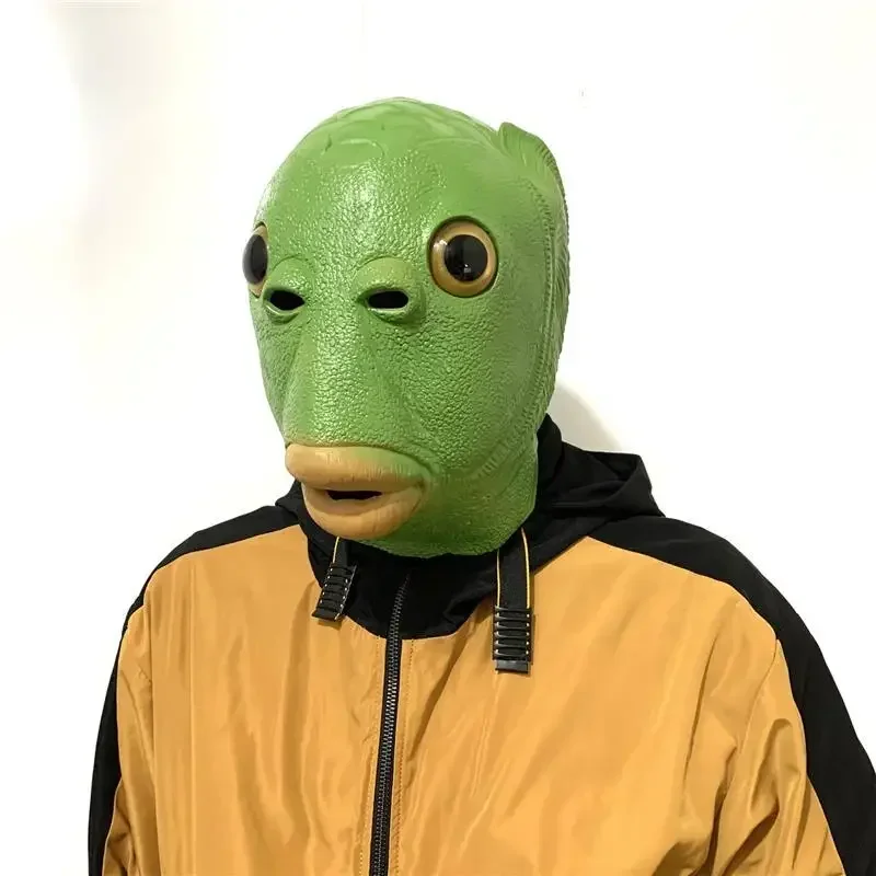 Green Fish Head Mask Halloween Cosplay Mask Unisex Adult Carnival Party Green Fish Head Mask Animal Mask
Green Fish Head Mask Halloween Cosplay Mask Unisex Adult Carnival Party Green Fish Head Mask Animal Mask